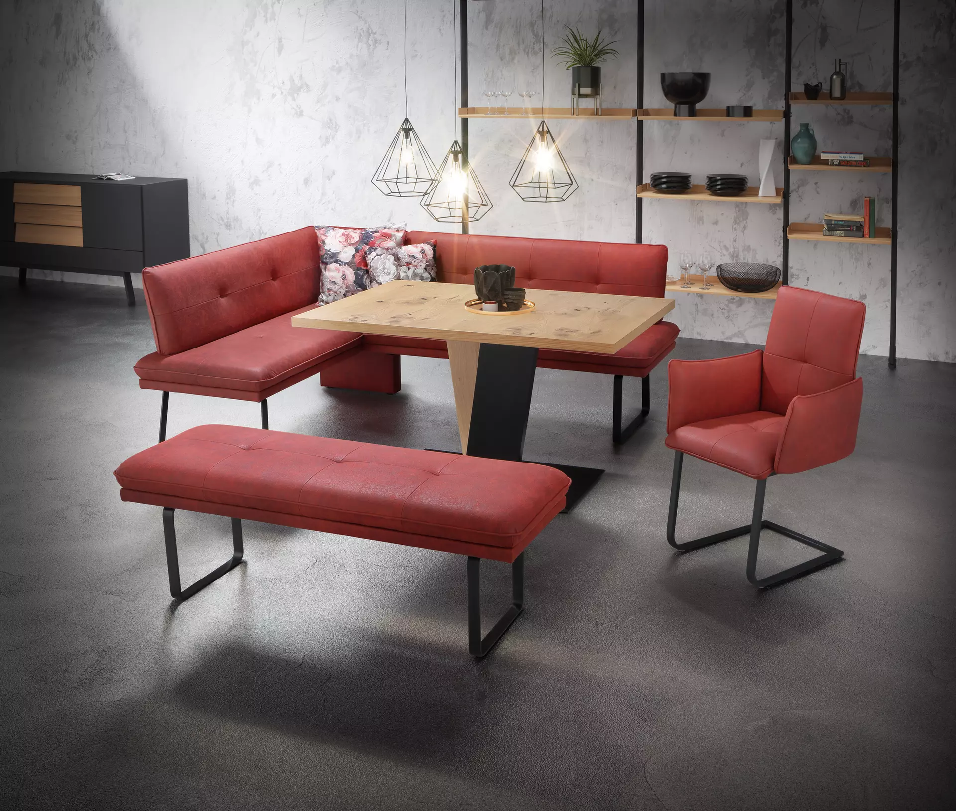 Eckbank LADOGA Variano Textil 207 x 157 cm