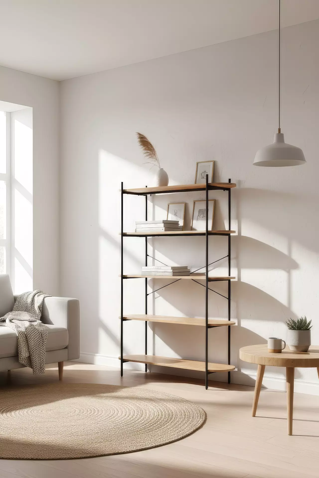 Regal HANOI finori Metall 34 x 174 x 120 cm