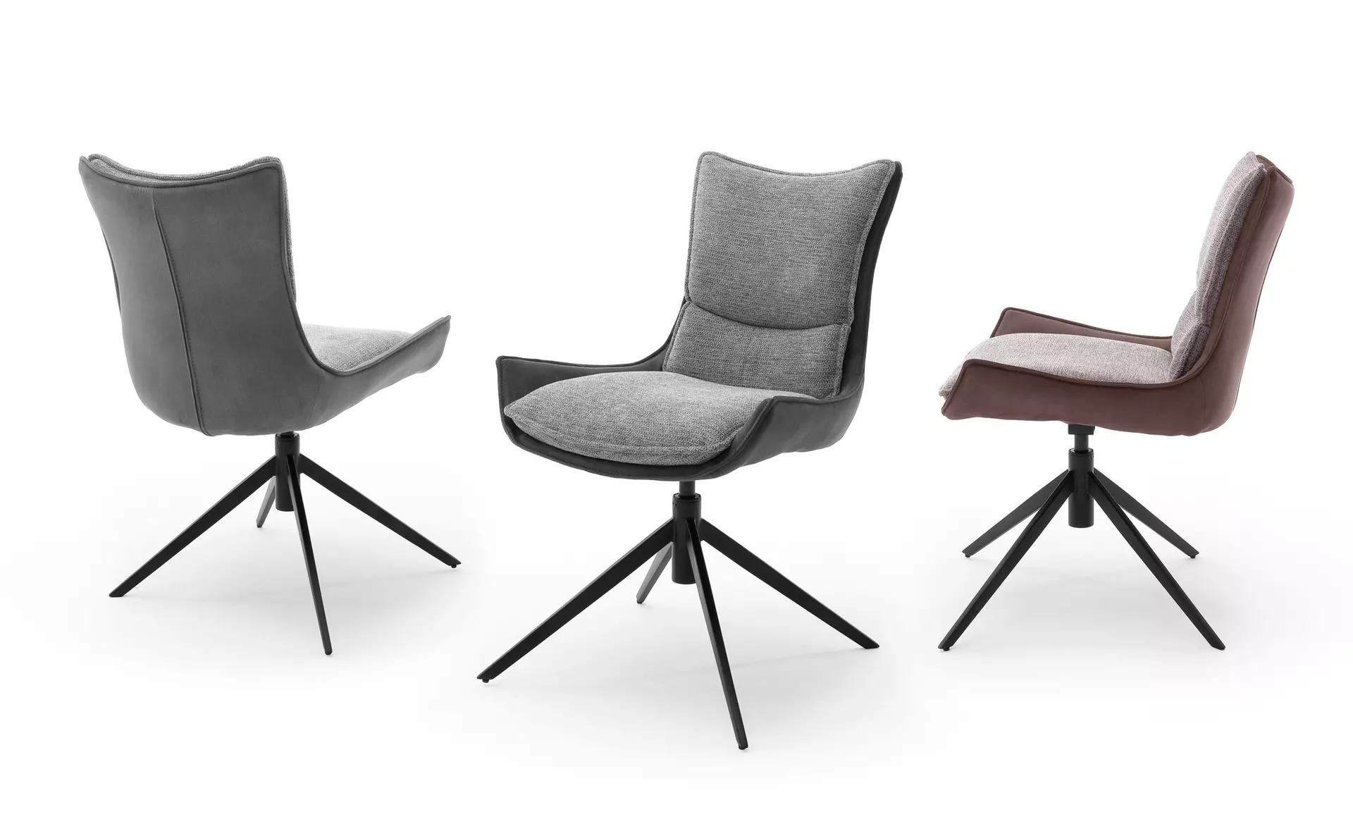 4-Fuß-Stuhl KITAMI MCA furniture Textil 57 x 89 x 66 cm