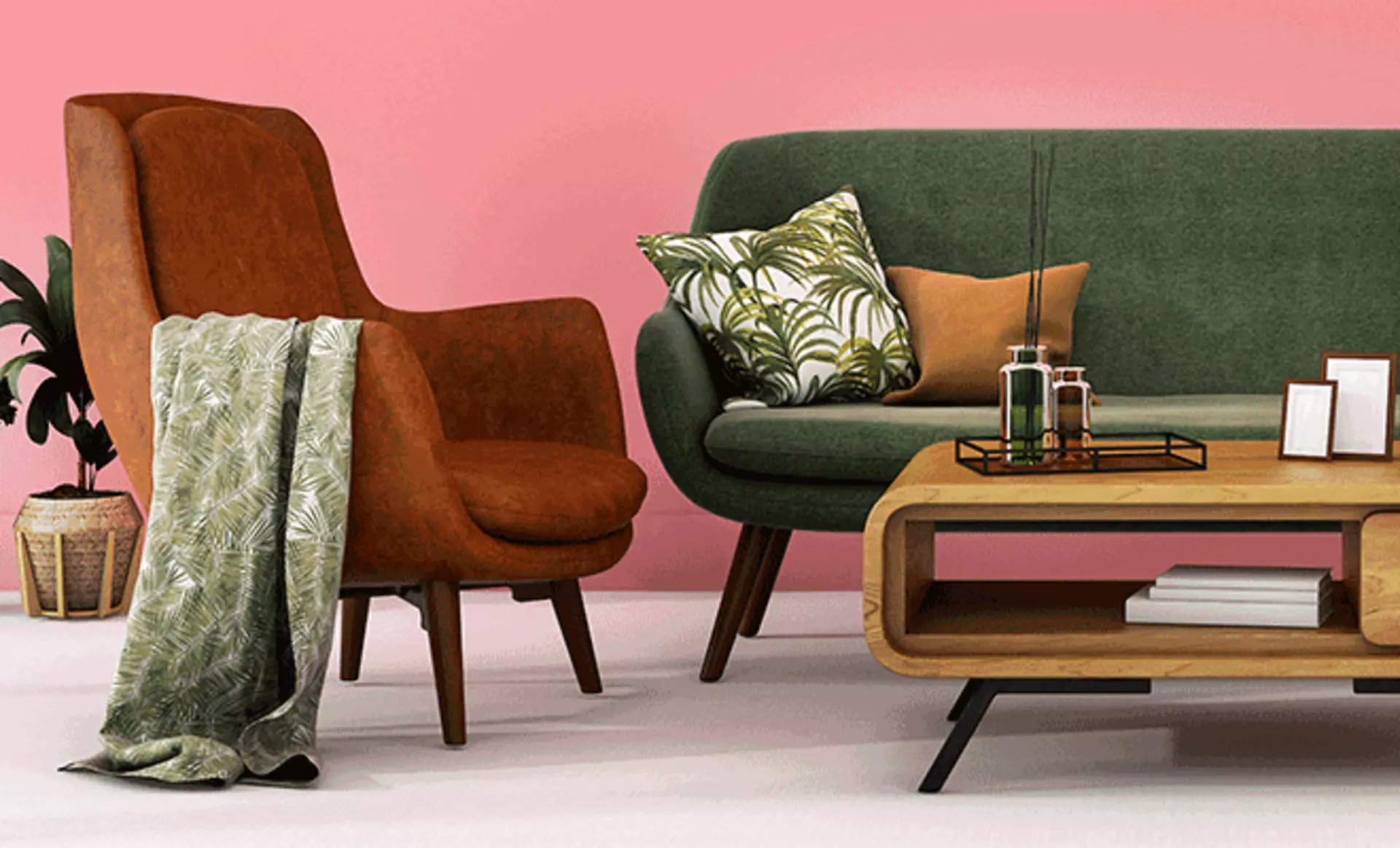 Inspirationsthema Vintage - Vintage Wohnzimmer mit passenden Wohnaccessoires im Used Look Jetzt bei Möbel Inhofer entdecken und inspirieren lassen!