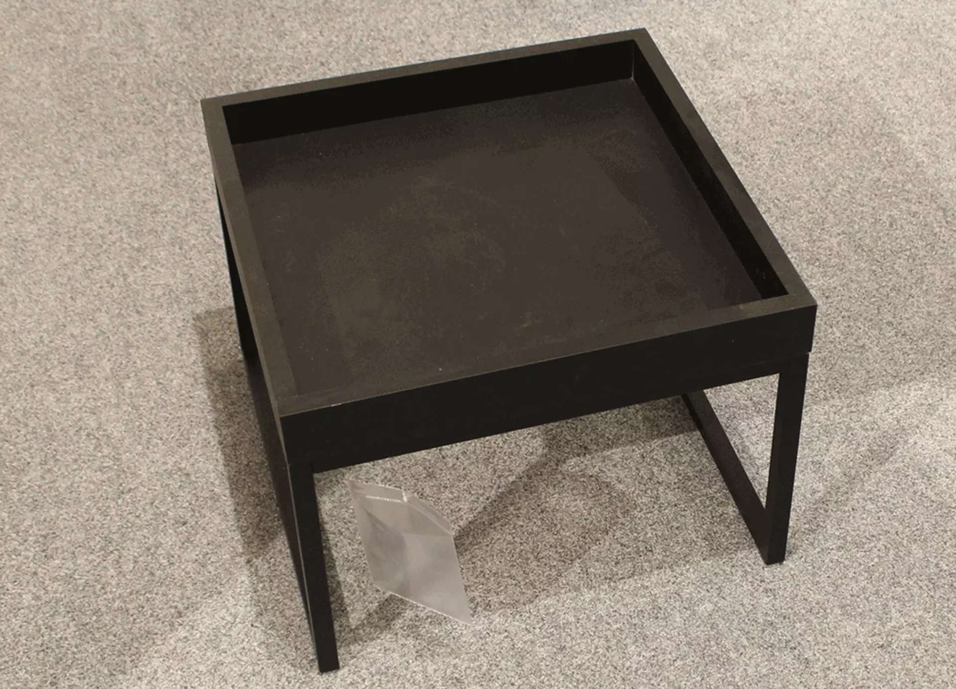 Couchtisch in Schwarzer Farbe