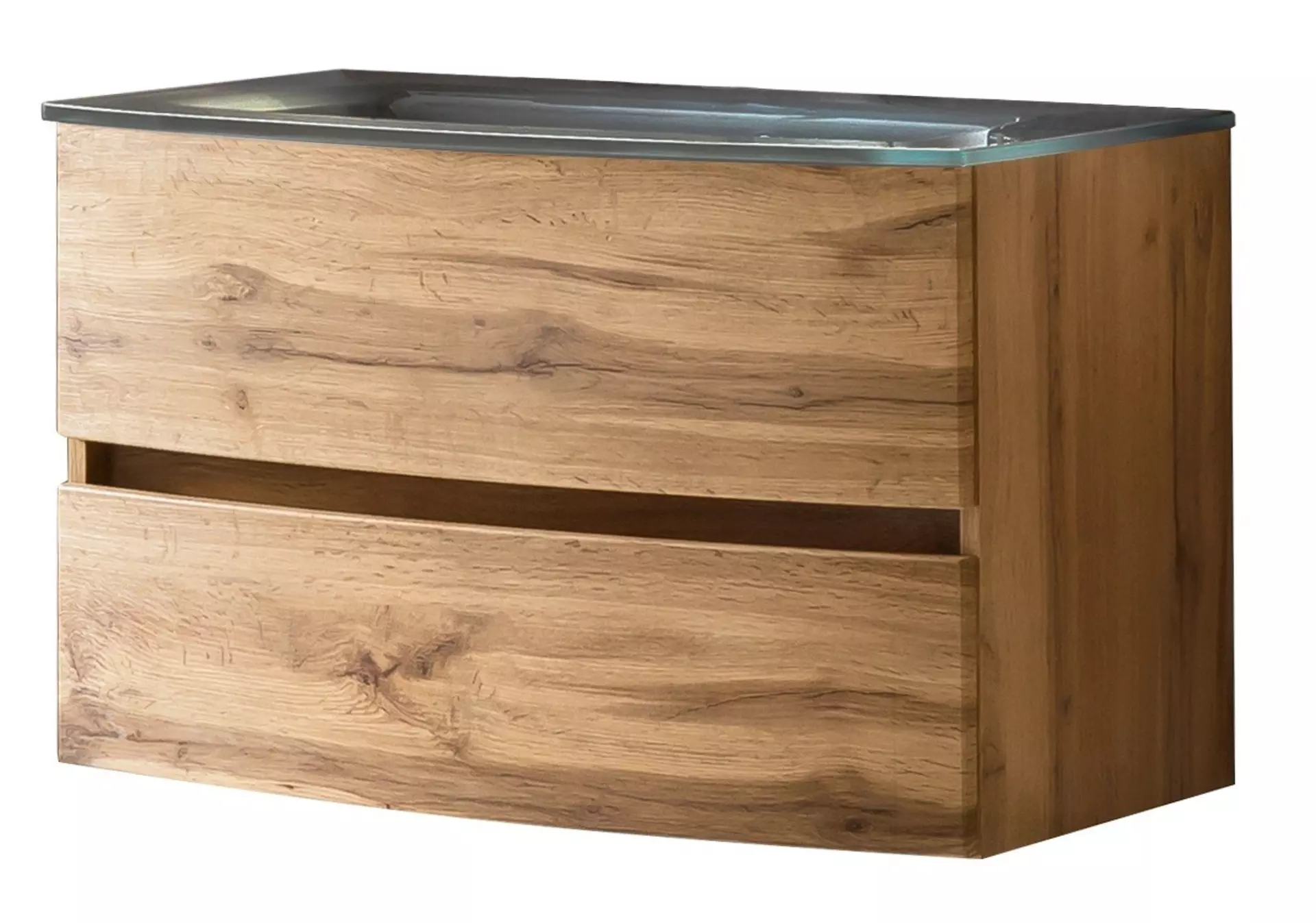 Waschtischunterschrank Kopenhagen Coco Badwelten Holzwerkstoff 49 x 53 x 80 cm