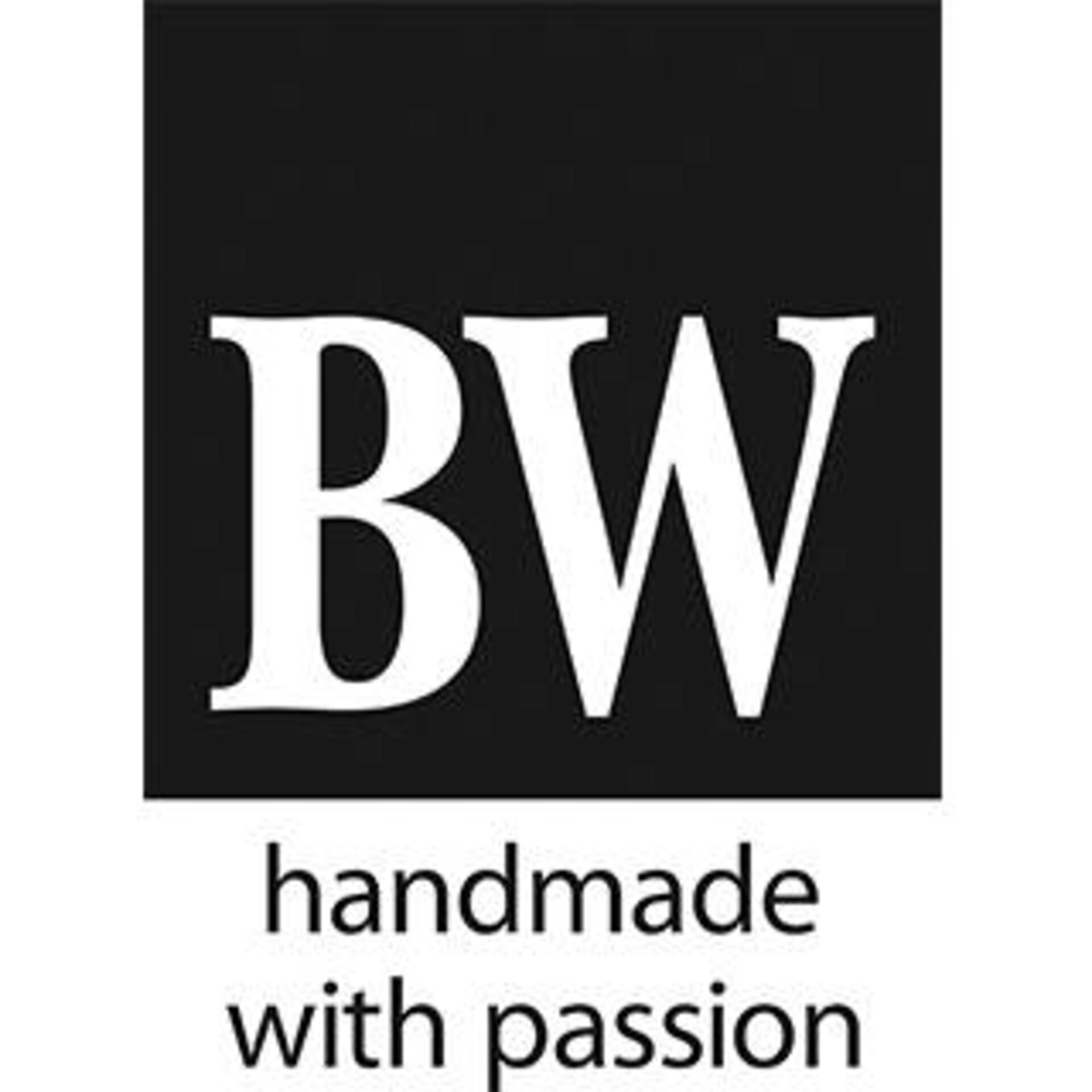 Marken-Logo "BW - handmade with passion"
