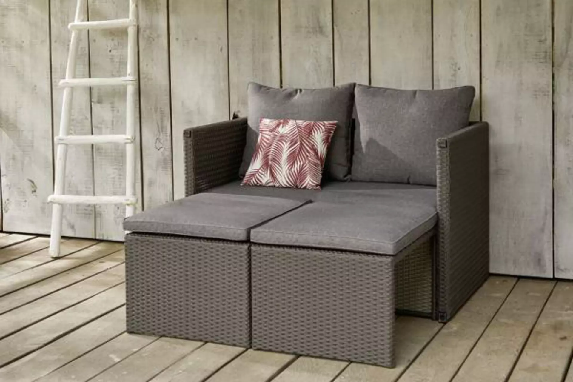 Balkon-Set LORENA Outdoor Textil 71 x 71 x 116 cm