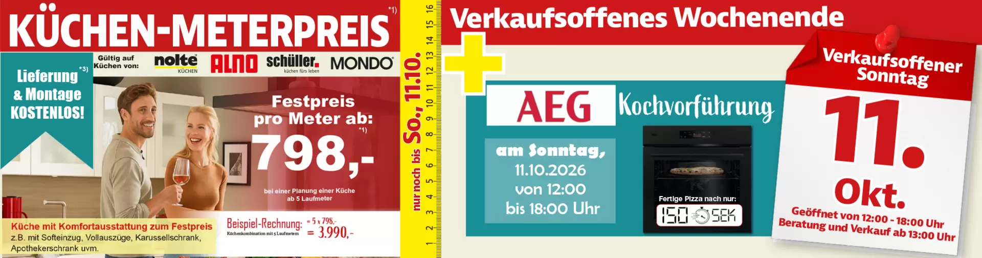 Verkaufsoffener Sonntag bei Innovation Küche und Bad in Günzburg mit attraktiven Aktionen