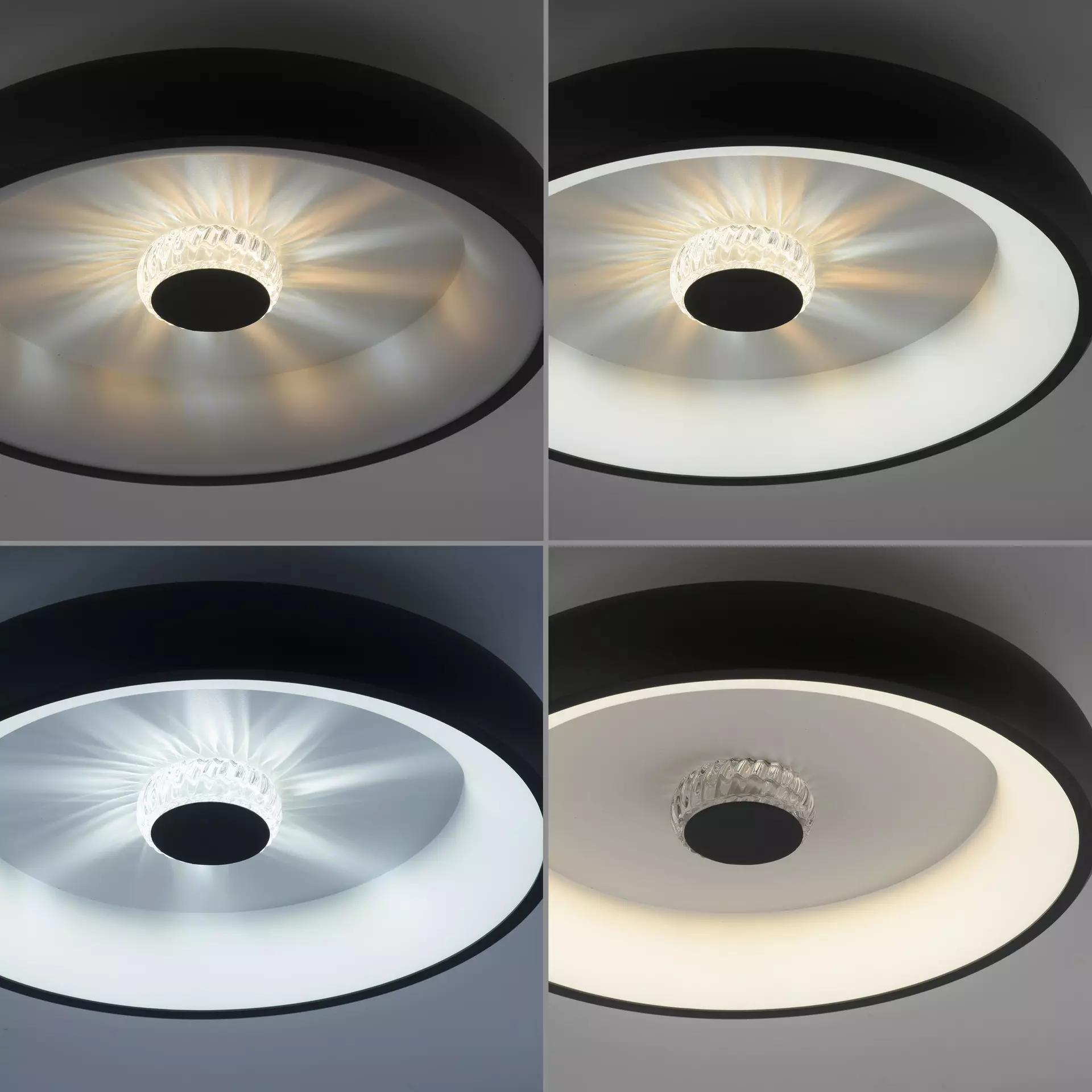Deckenleuchte VERTIGO JUST LIGHT Metall 45 x 9 x 45 cm