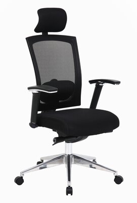 Bild von Büro-Drehstuhl Textil schwarz CELECT
