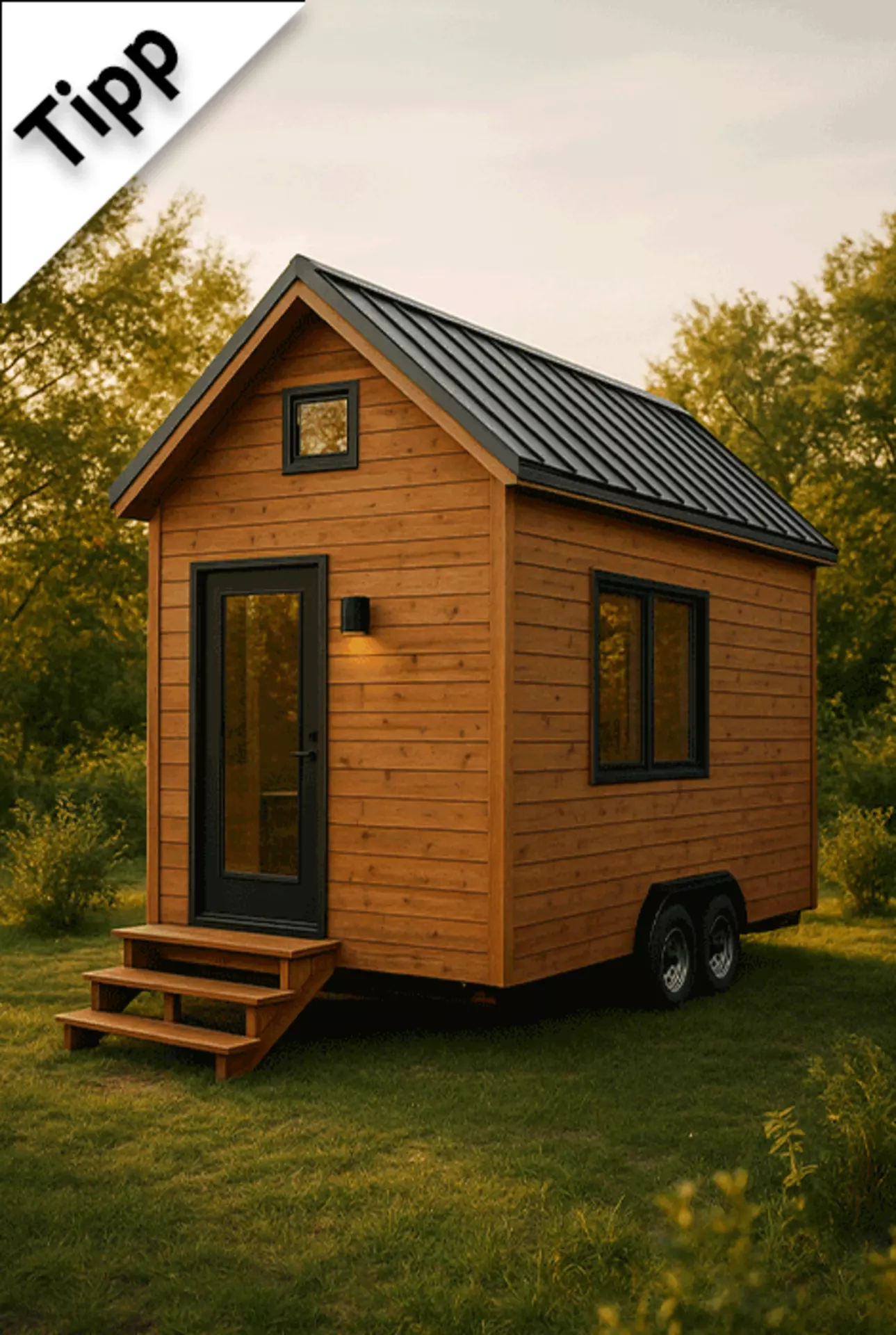 Zum Wohntipp Tiny house einrichten