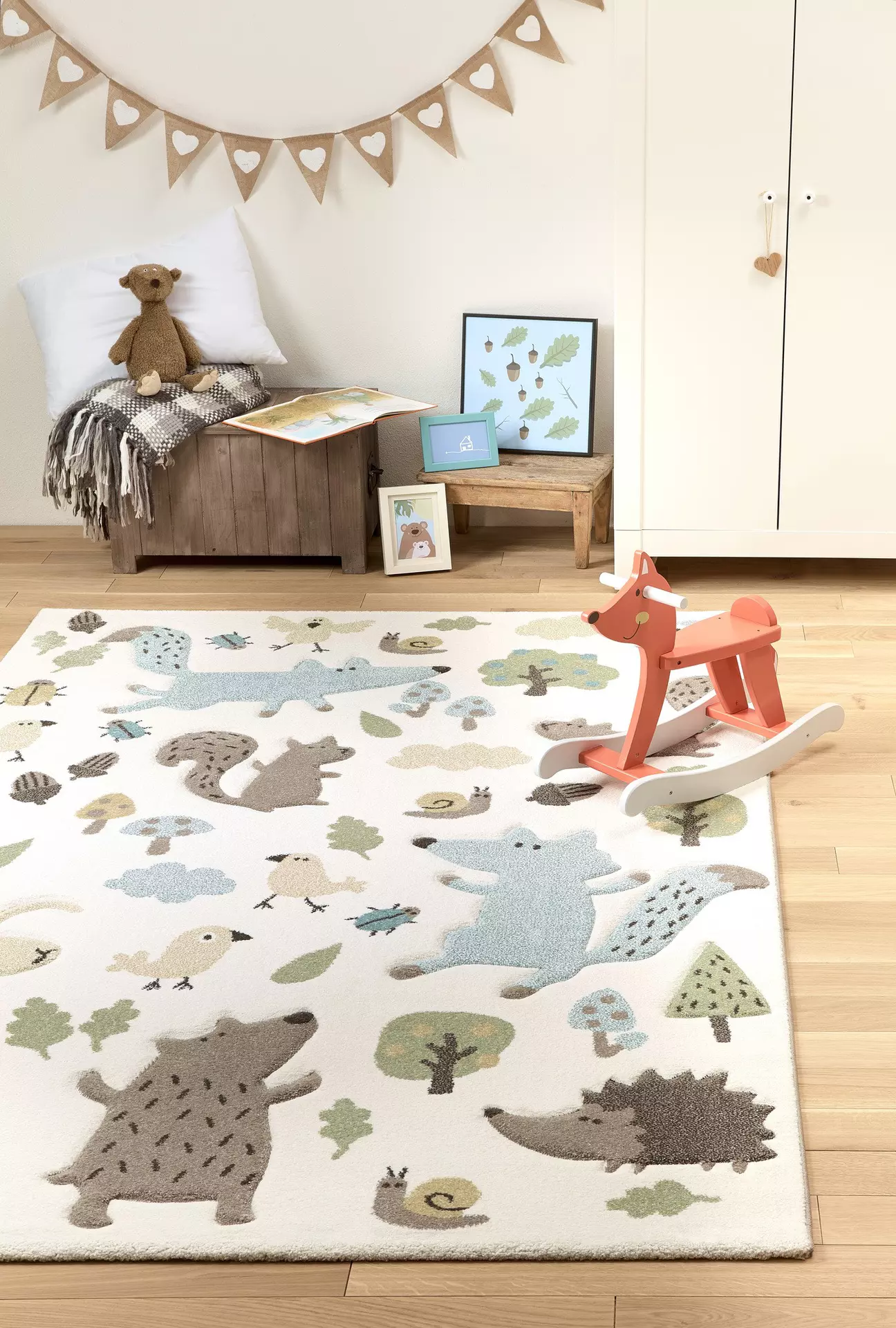Kinderteppich Forest Sigikid Textil 80 x 150 cm