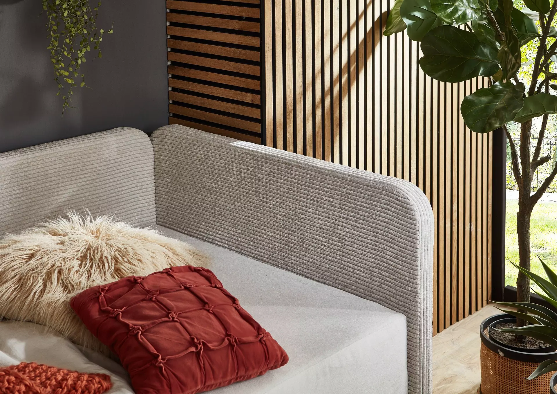 Polsterbett CABANA Meise Möbel Textil 95 x 84 x 210 cm