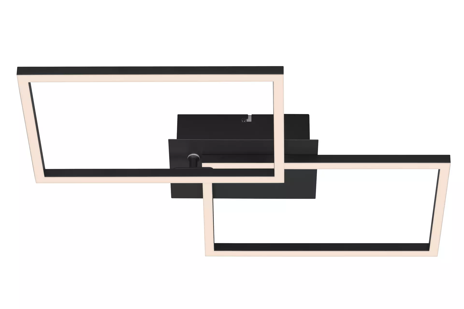 Deckenleuchte FRAME Briloner Metall 50 x 8 x 39 cm