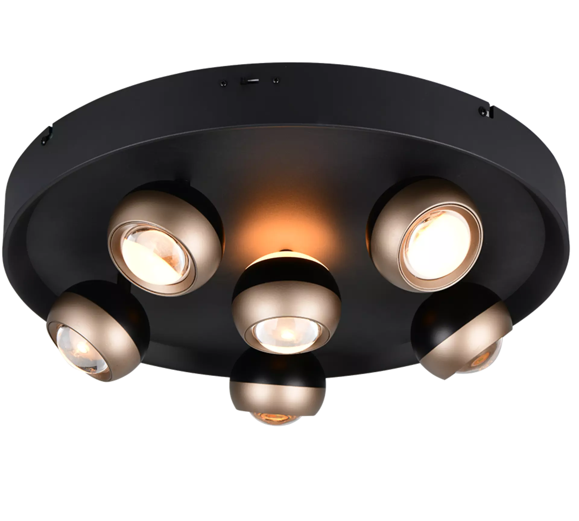 Deckenleuchte Orbit - SELECT Trio Leuchten Metall 50 x 14 x 50 cm