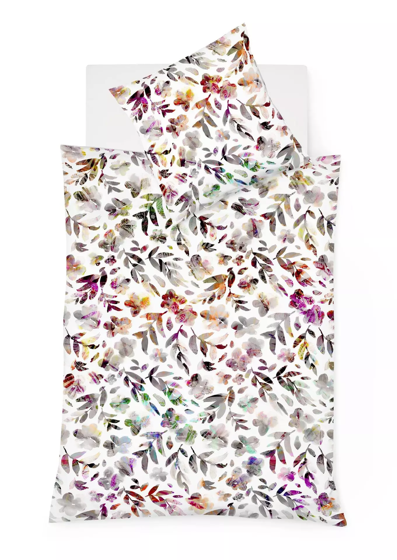 Satin-Bettwäsche Milano D Fleuresse GmbH Textil 135 x 200 cm
