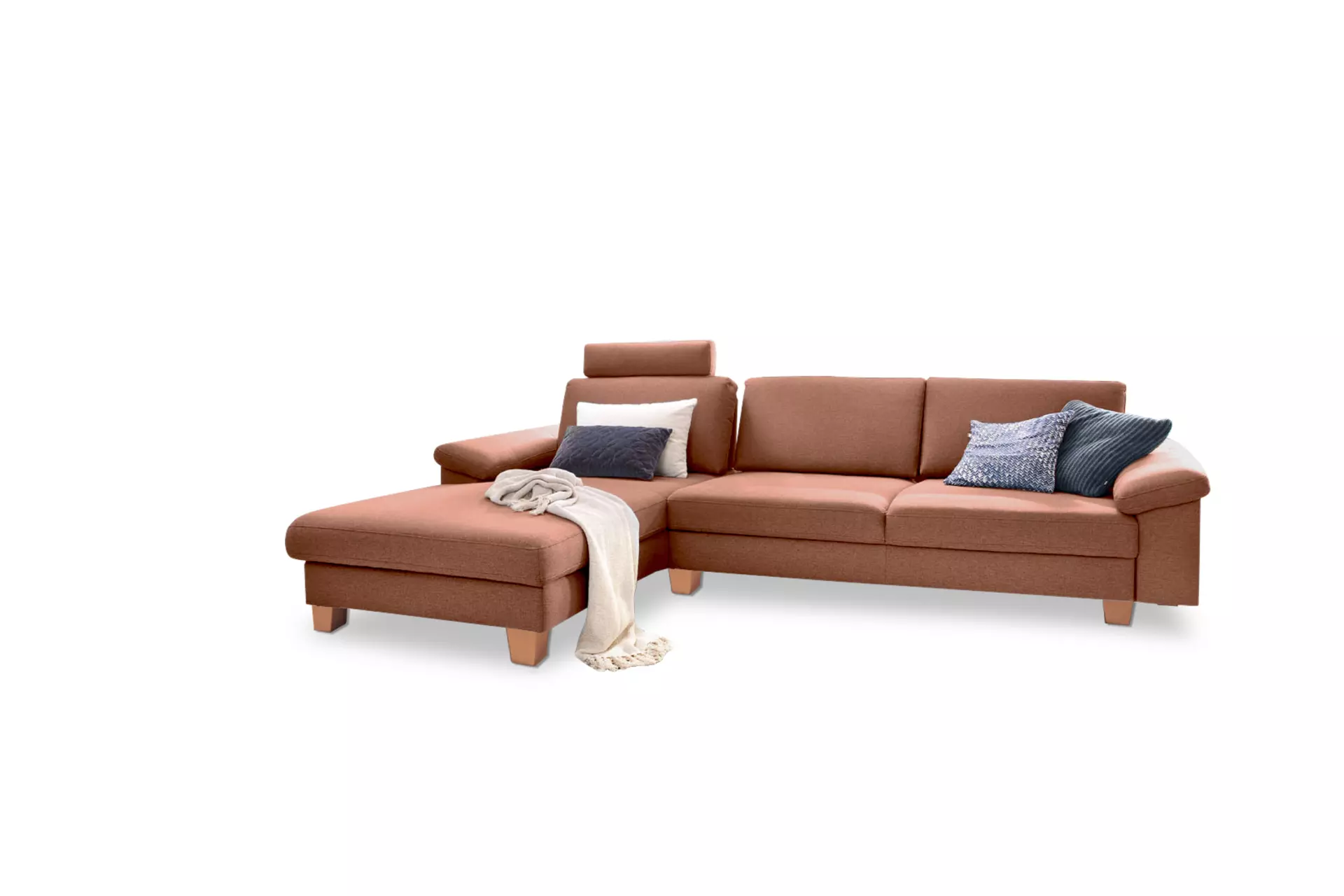 Polstergarnitur COAST MOVE Couch Lifestyle Textil 185 x 82 x 284 cm
