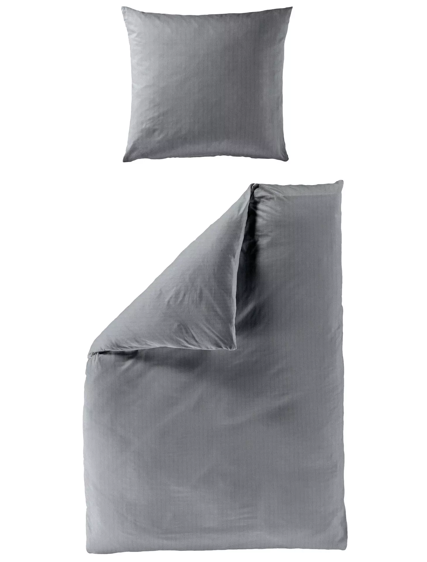 Jersey-Bettwäsche Pantone-Nadelstreifen MONDO Textil 155 x 220 cm