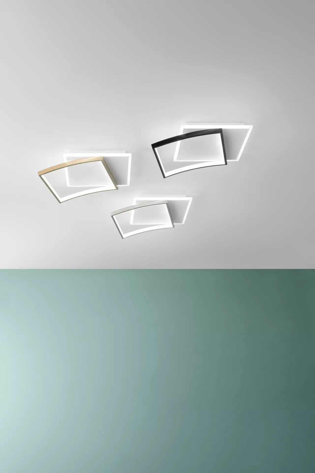 Deckenleuchte Ayrton Eco-Light Metall 37 x 9 x 42 cm