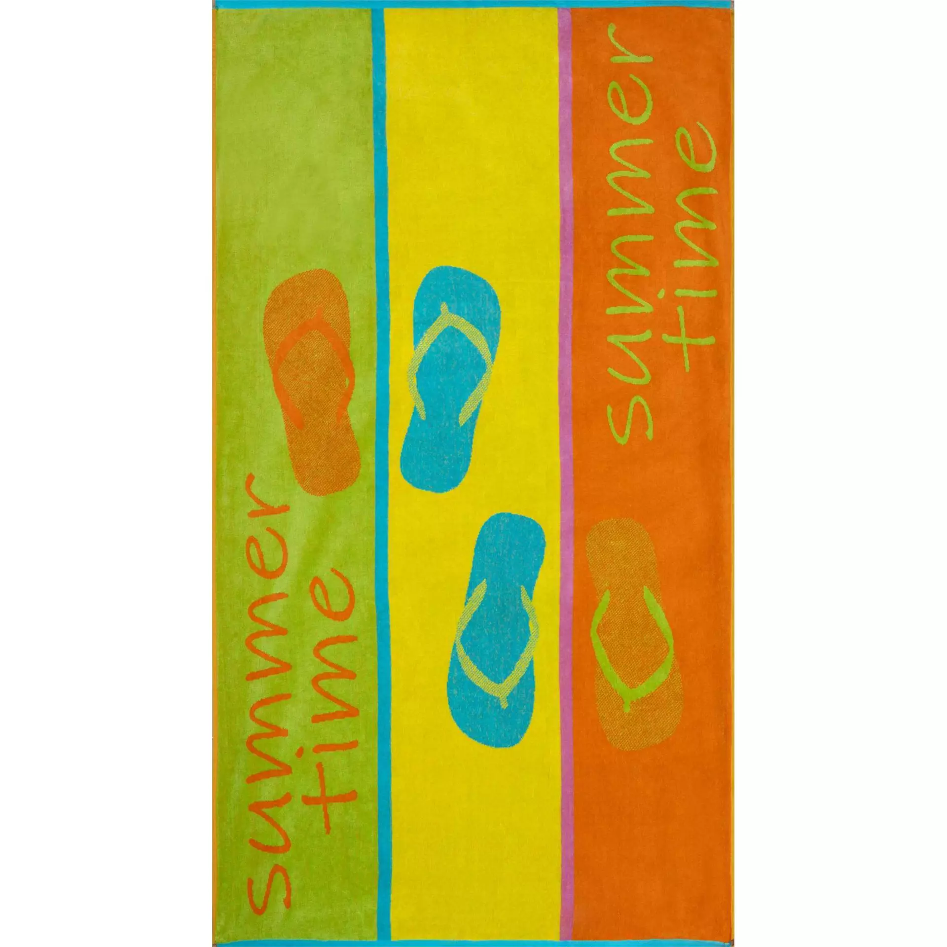 Strandtuch SummerTime/Flip-Flop Stuco Textil 90 x 170 cm