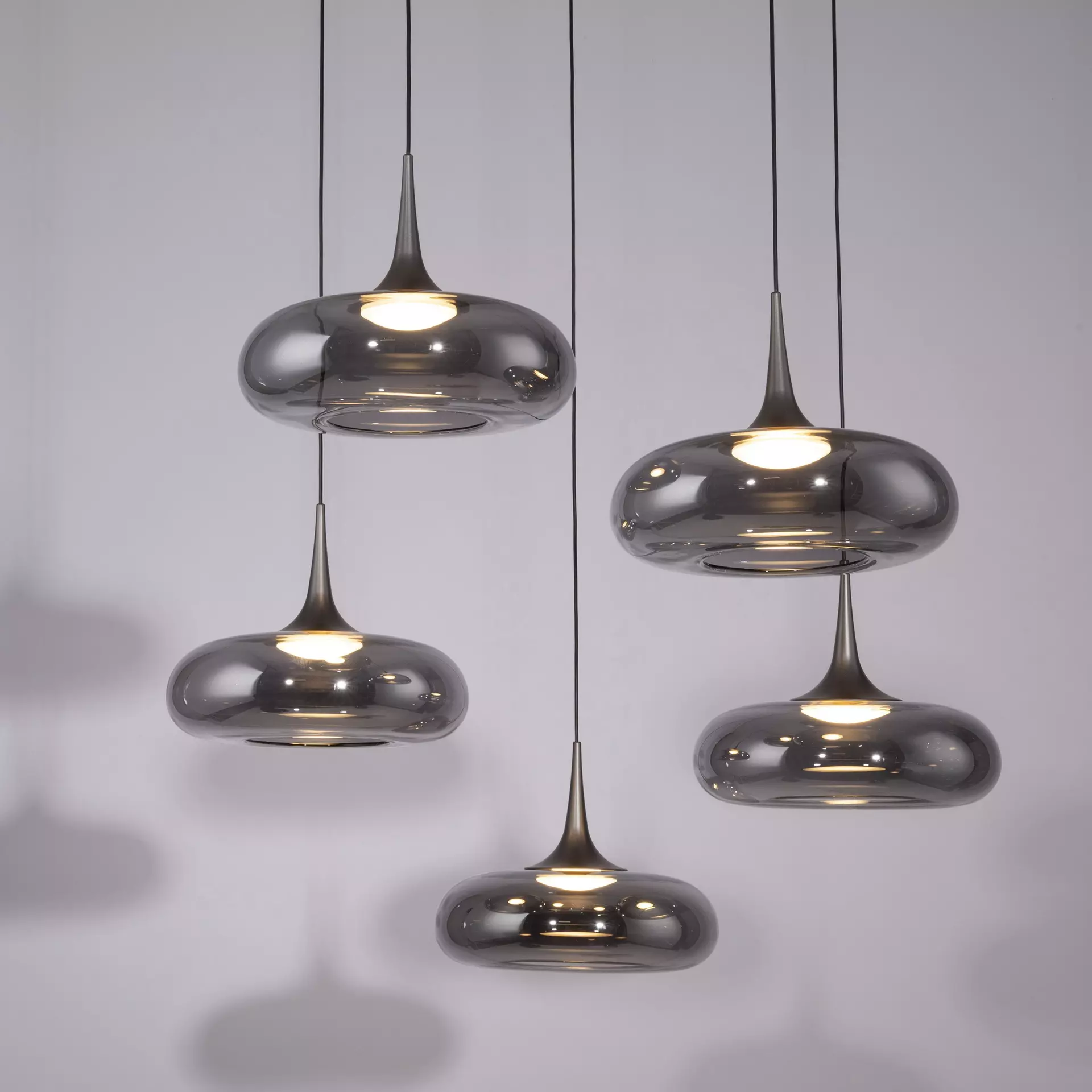 Hängeleuchte SW POSH SCHÖNER WOHNEN-Kollektion Metall 62 x 200 x 62 cm