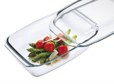 Bild von Auflaufform Glas transparent