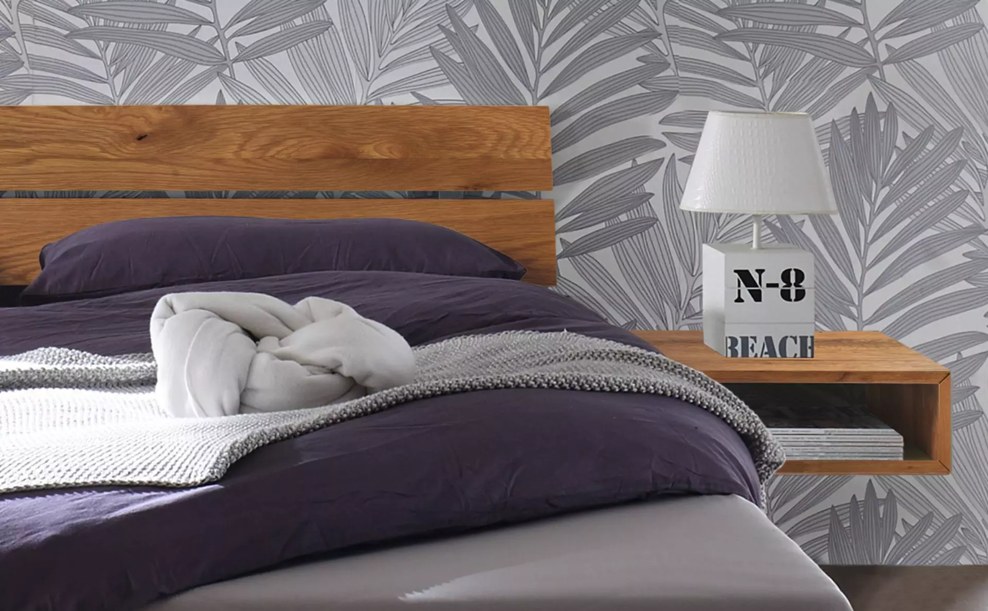 Bett PRATO Hasena Holz 166 x 76 x 214 cm
