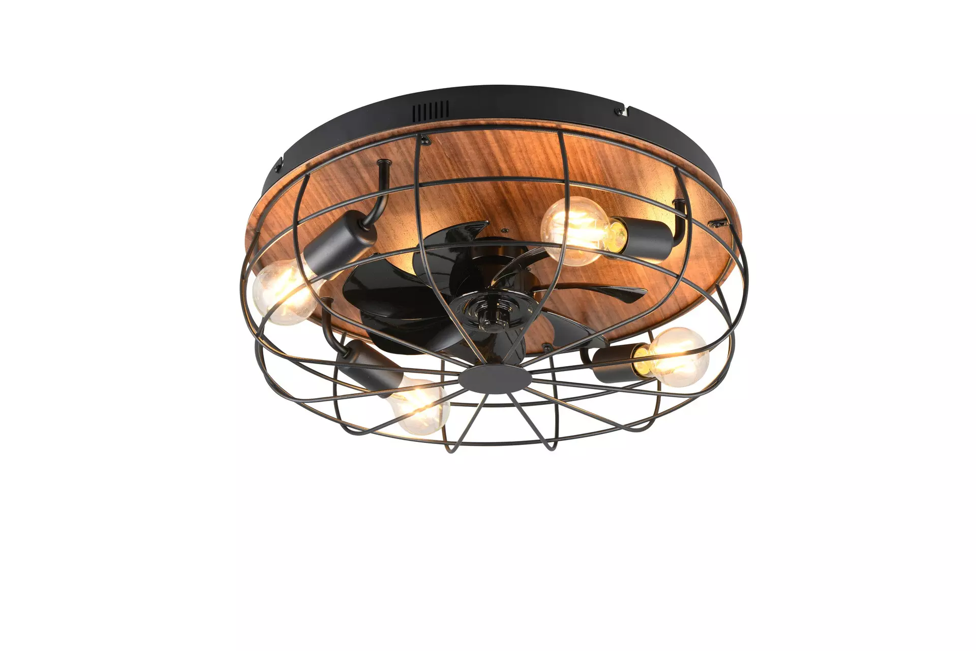 Deckenventilator Trondheim Reality Leuchten Metall 48 x 17 x 48 cm