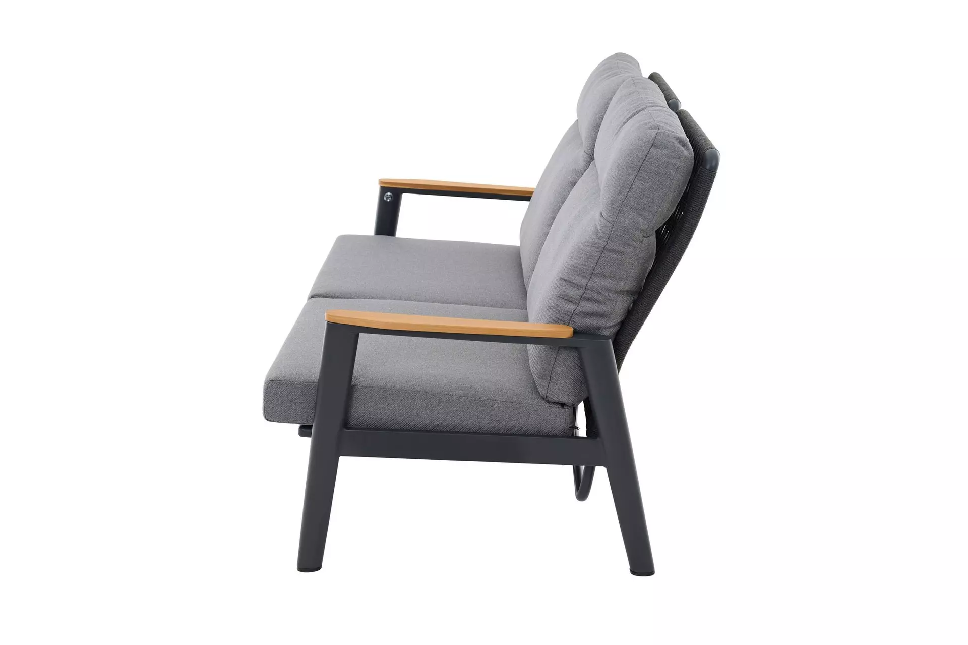 Loungesofa CORTINA Outdoor Textil 81 x 97 x 150 cm