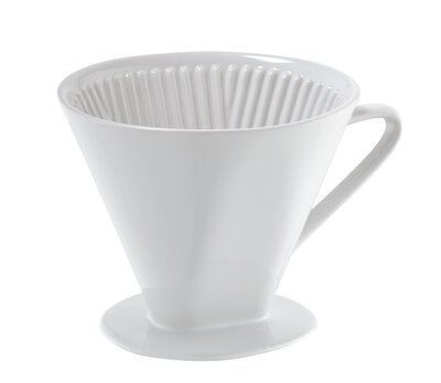 Bild von Kaffeefilter Keramik weiß