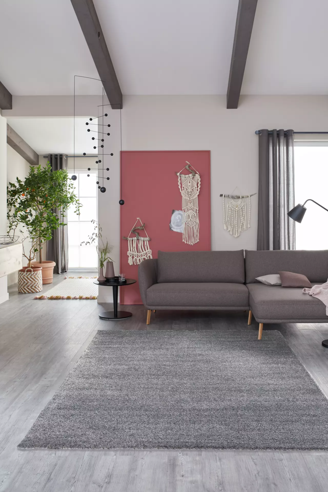 Maschinenwebteppich Pure SCHÖNER WOHNEN-Kollektion Textil 67 x 130 cm