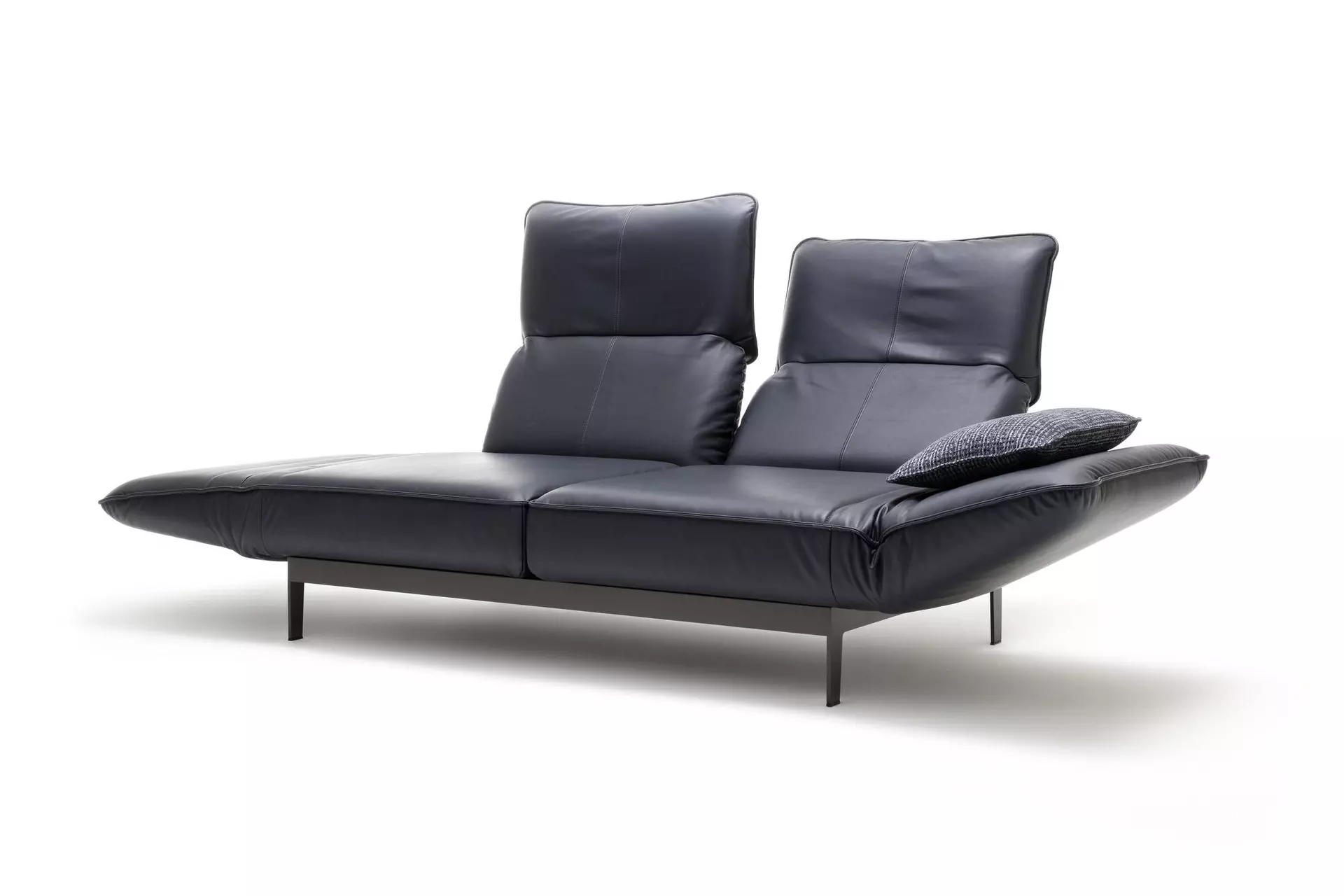 Sofa 2-Sitzer MERA 386 Rolf Benz Leder 92 x 85 x 200 cm