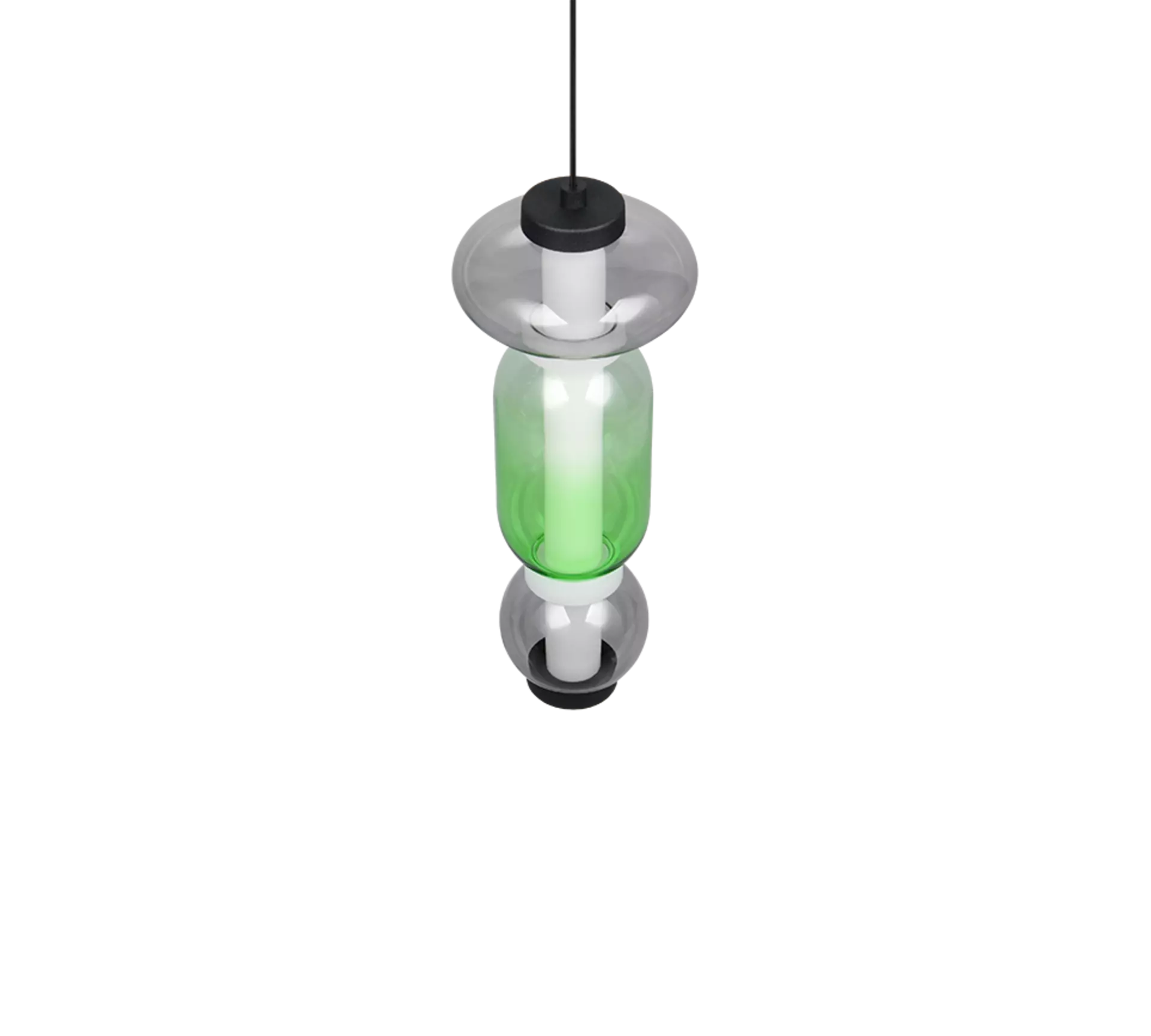 Hängeleuchte Minerva Trio Leuchten Metall 14 x 200 x 14 cm