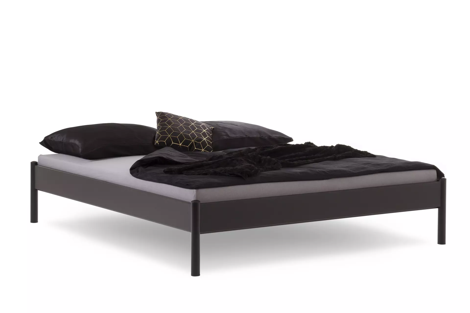 Bett SIMONE inbuy Metall 128 x 40 x 210 cm