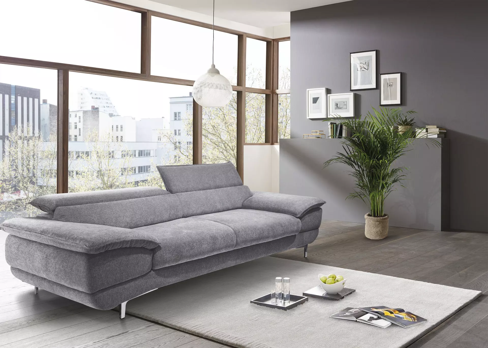 Sofa 2-Sitzer HOYA MONDO Textil 104 x 69 x 224 cm