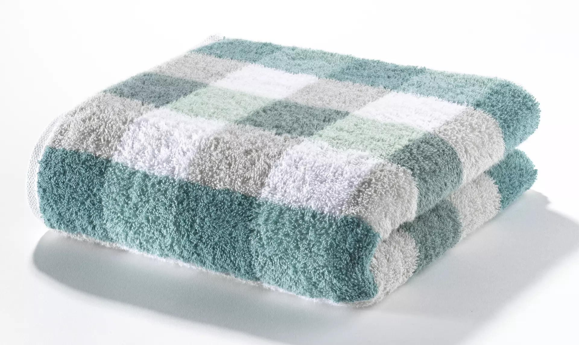 Duschtuch Karo Cawö Textil 70 x 140 cm