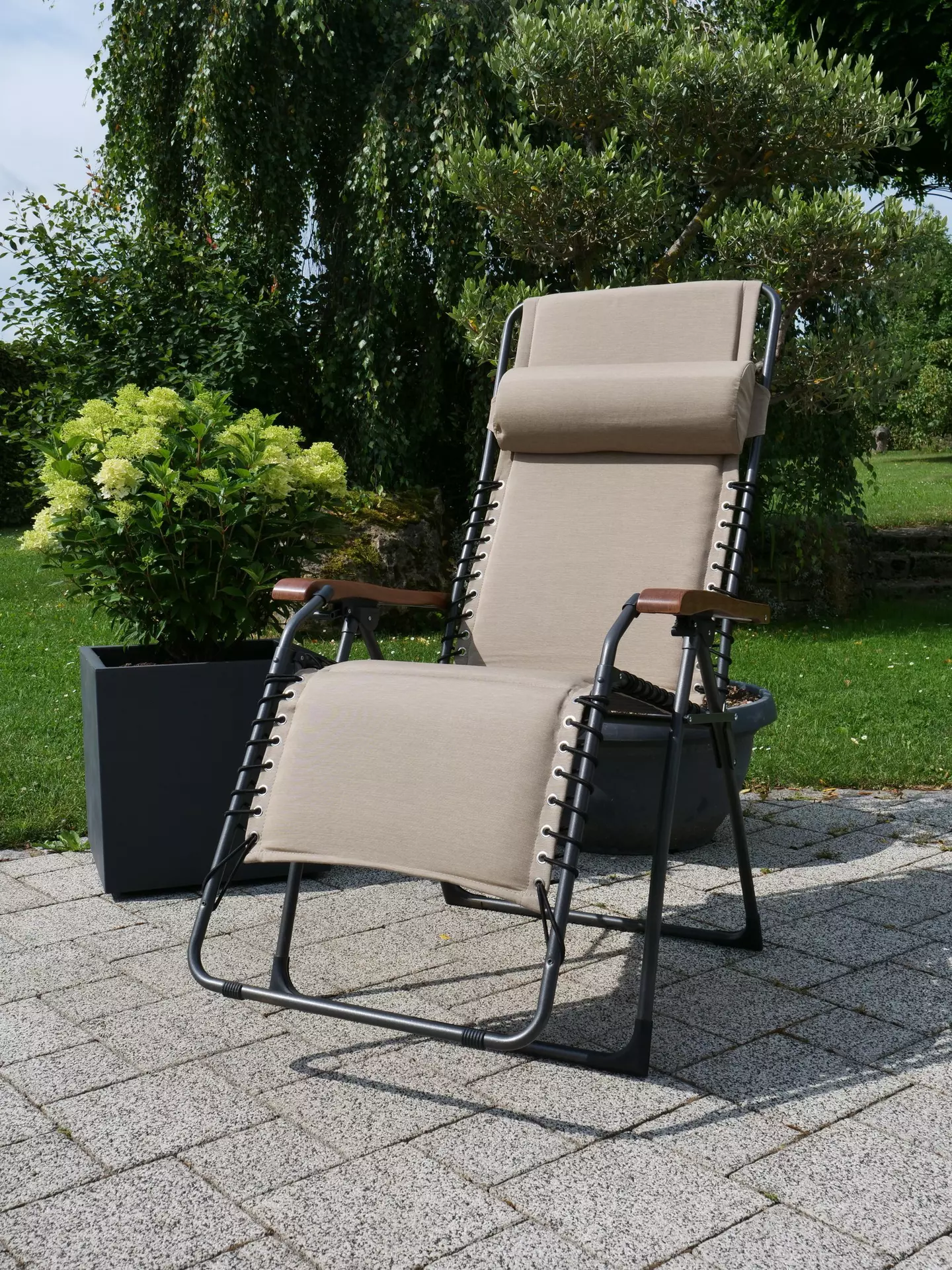 Relaxliege Oasi Santori Outdoor Textil 70 x 130 x 80 cm