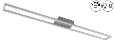 Bild von Deckenleuchte LED Wandschalter silber
