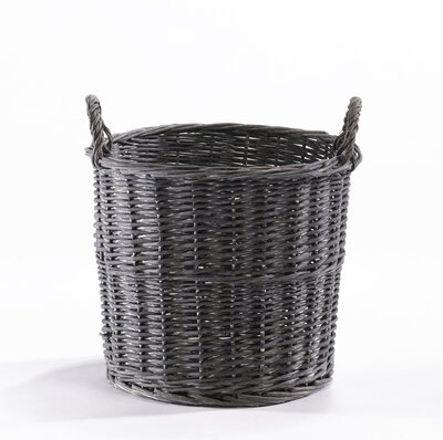 Bild von Korb Naturmaterialien grau