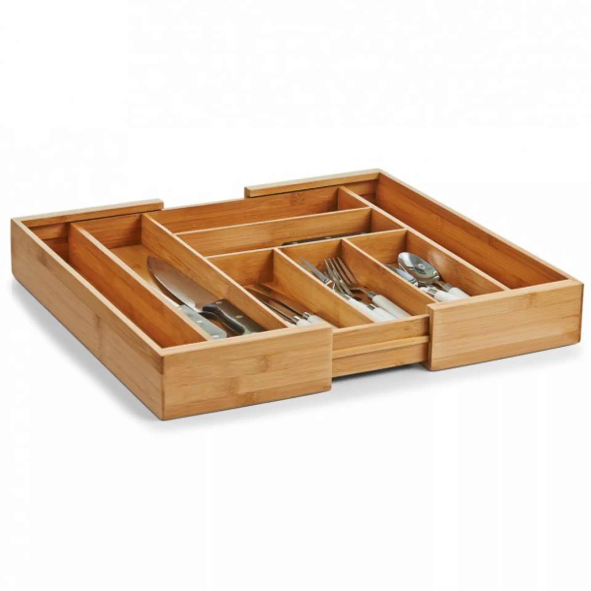 Besteckeinsatz Bamboo Zeller Present Holz 35 x 6 x 43 cm