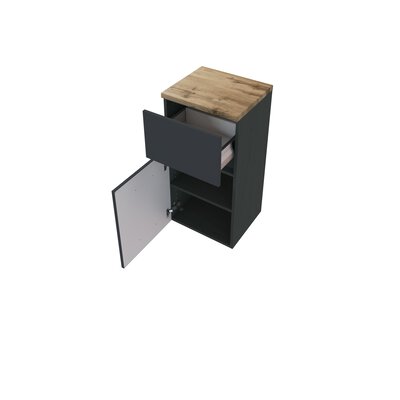 2. Bild von Unterschrank ca. 40 x 82 x 35 cm grau