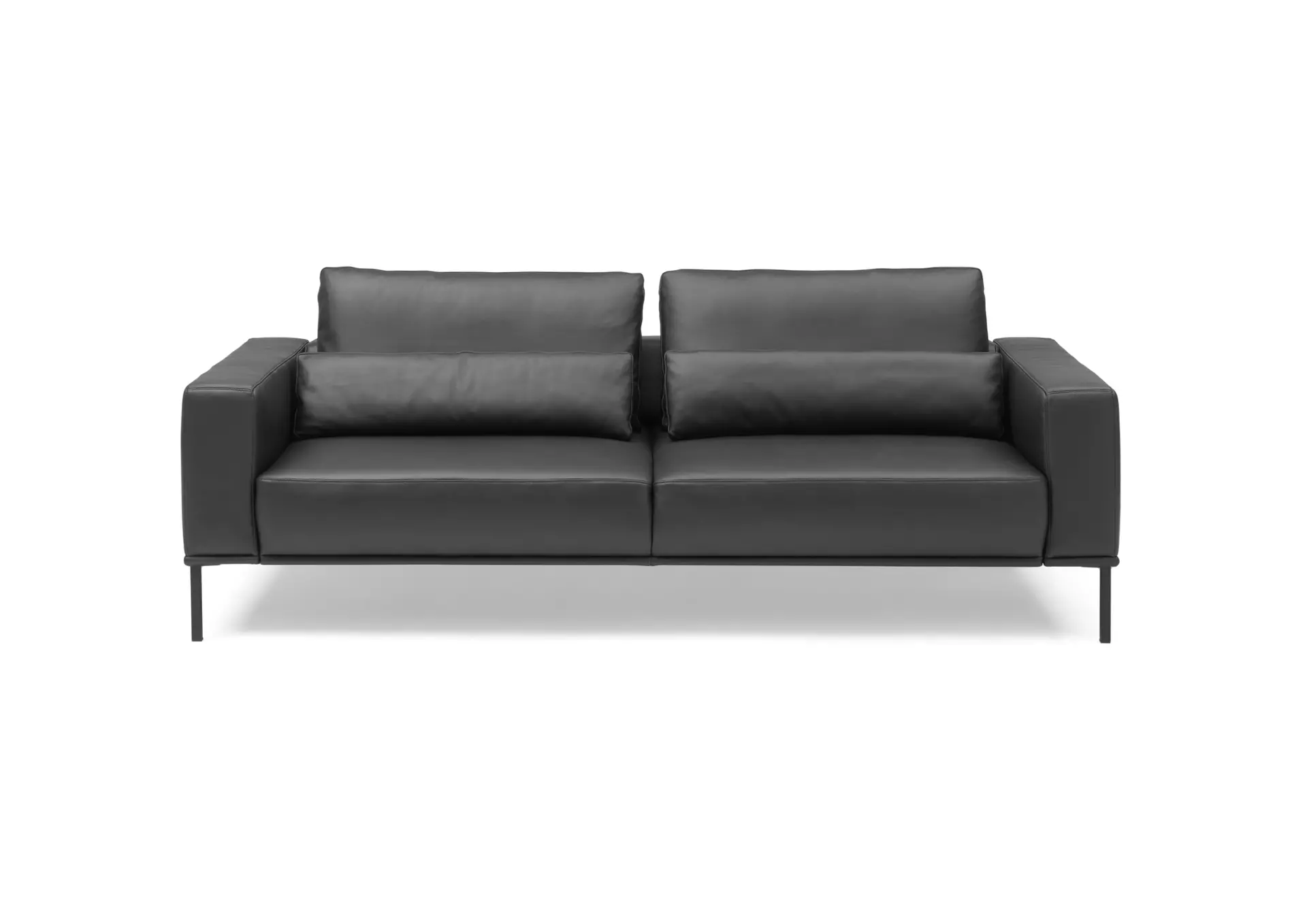 Sofa 3-Sitzer JustB! PM100 Musterring Leder 107 x 67 x 242 cm