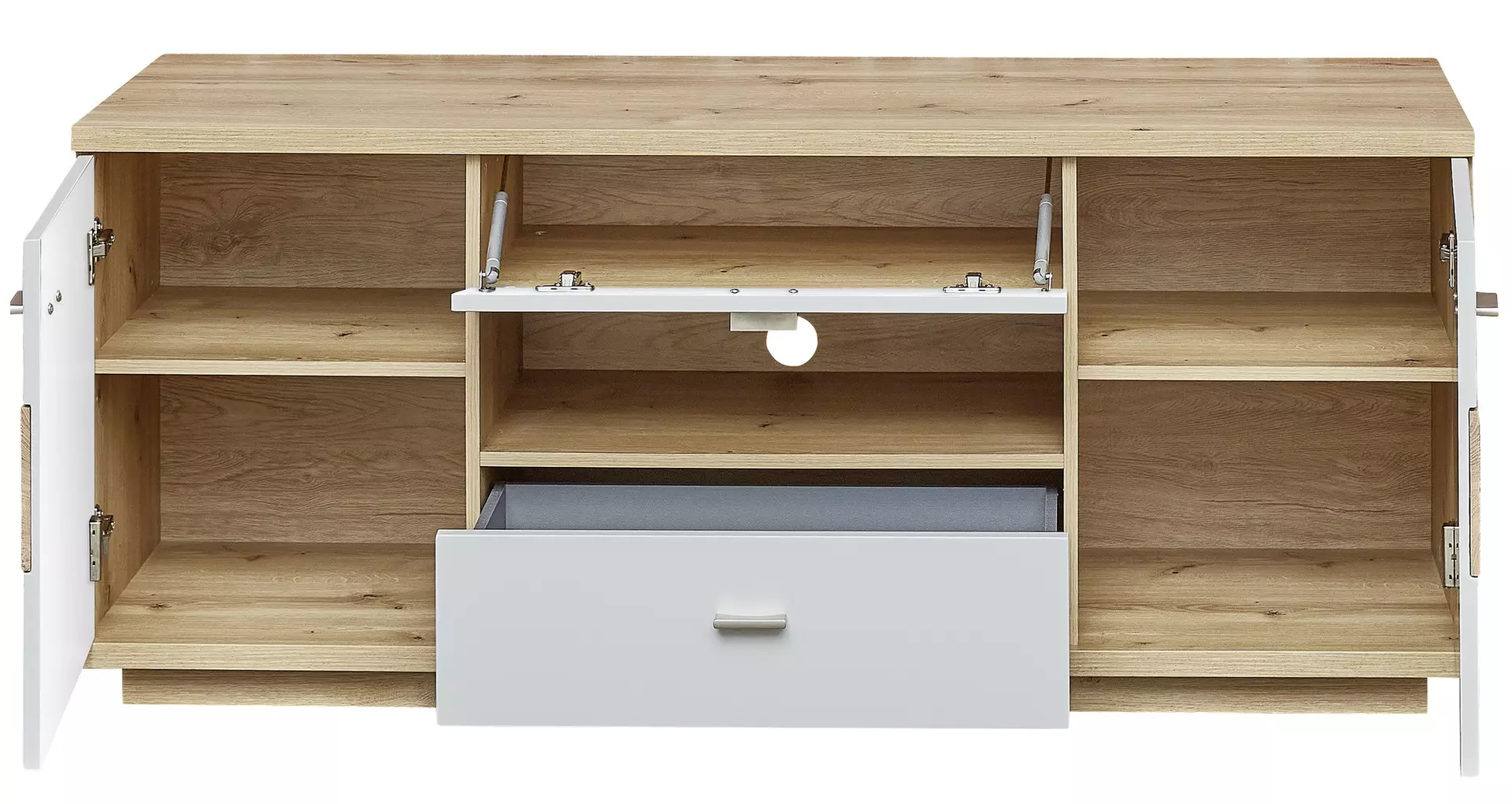 TV-Lowboard VAN COUVER Wohn-Concept Metall 48 x 60 x 155 cm