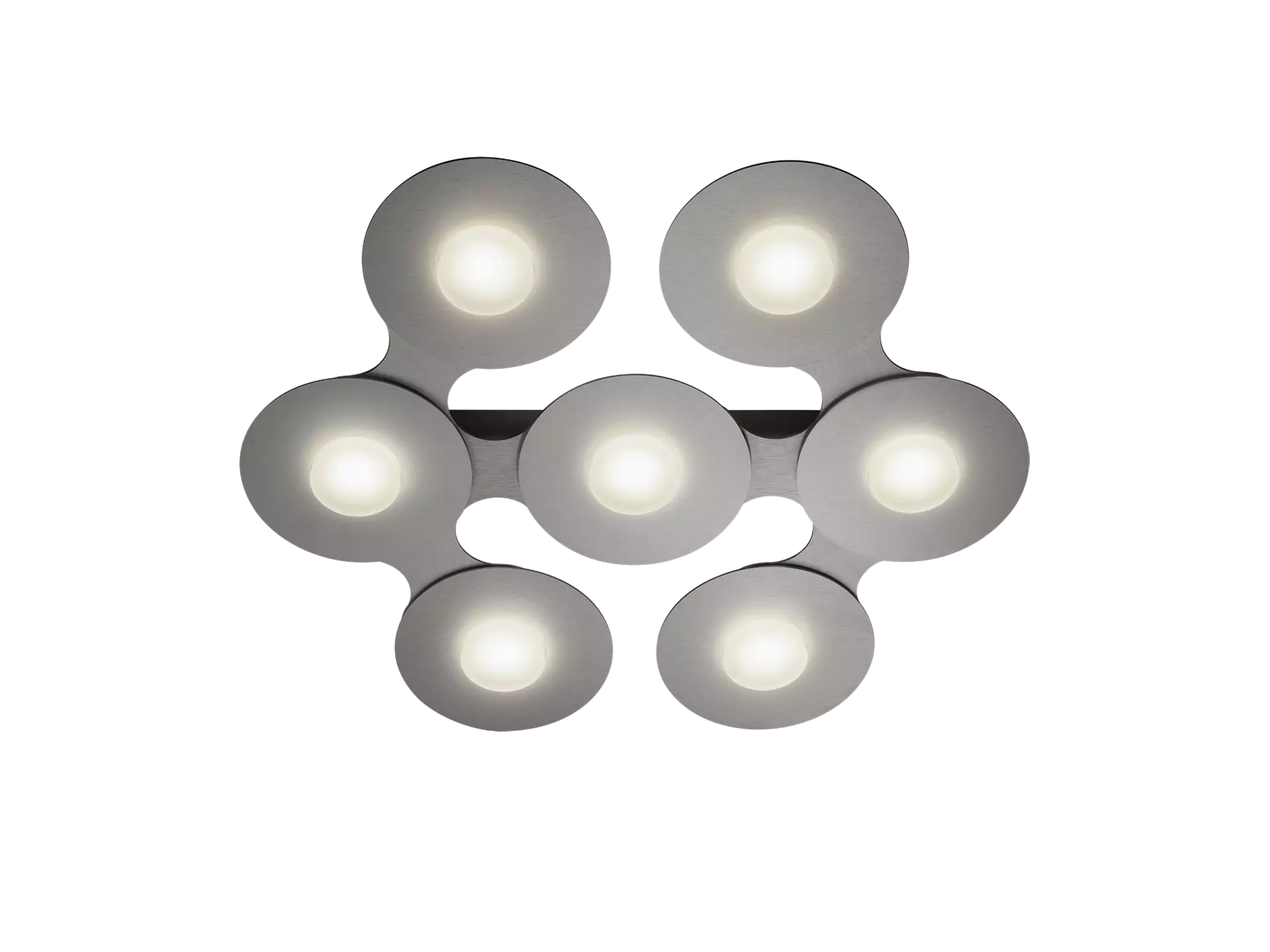 Deckenleuchte DISC LED Grossmann Metall 57 x 6 x 52 cm