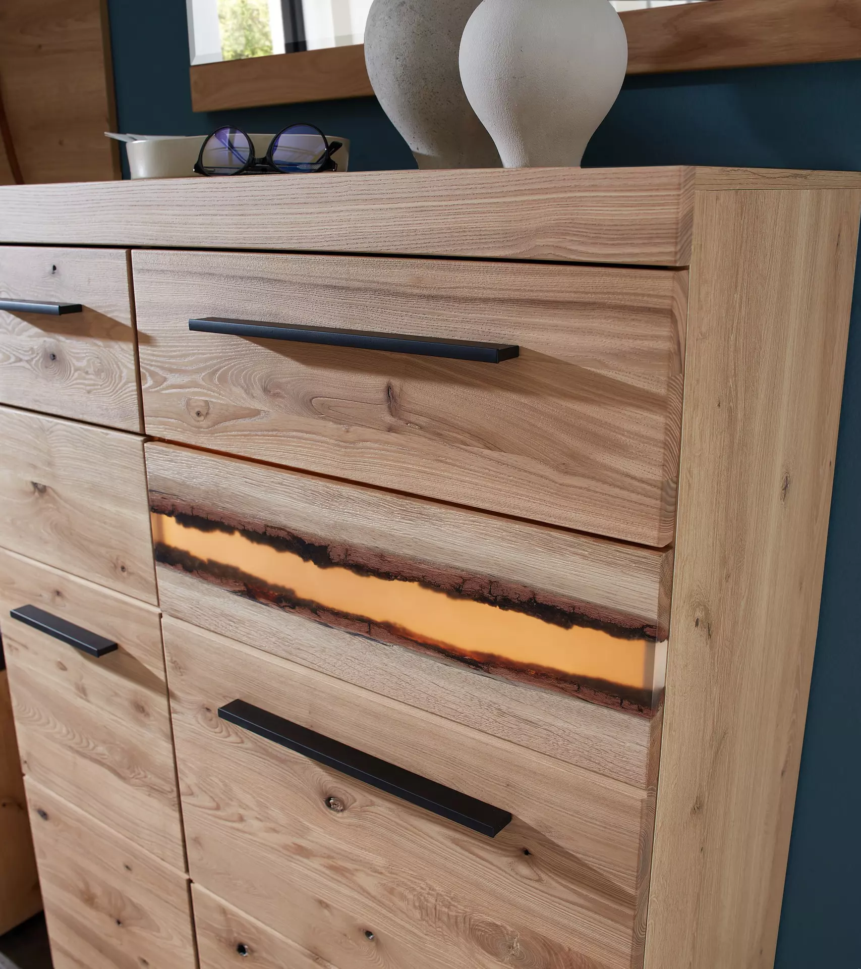 Garderobenpaneel TALYA MONDO MONDO Holz 90 x 116 x 32 cm