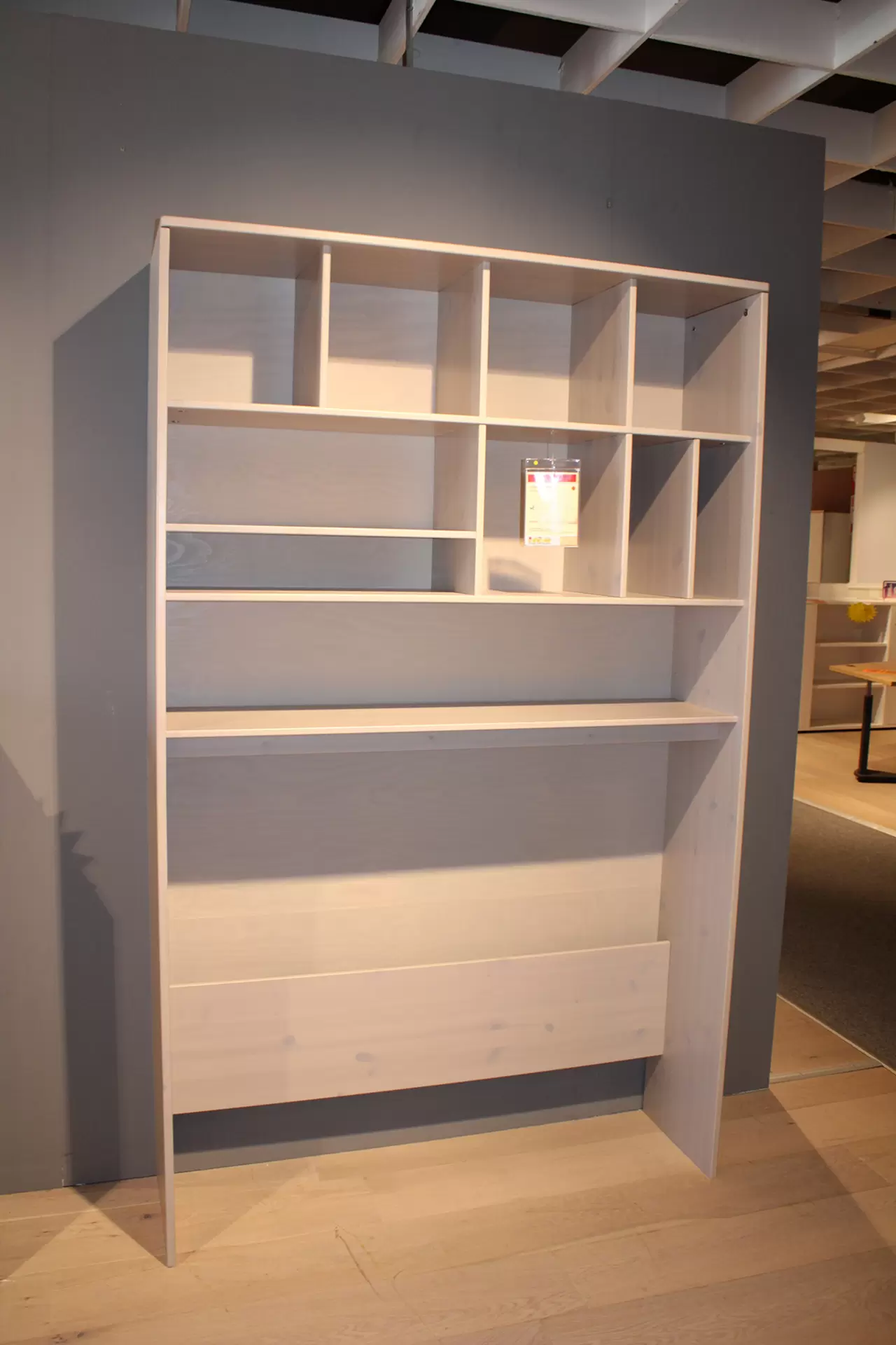 Regalschrank CLASSIC Grau lasiert