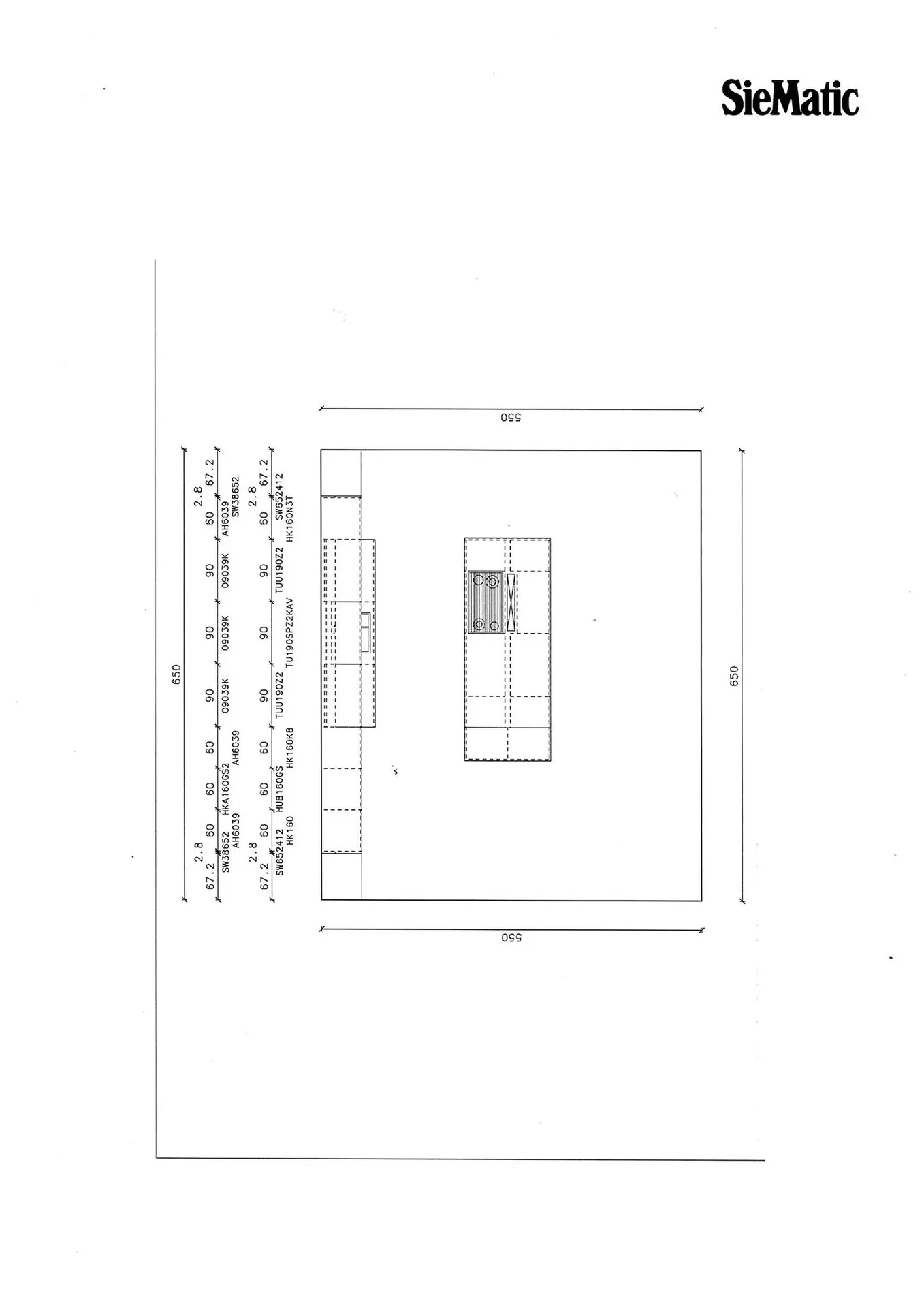 SE8008LM/SE3003RLM/SE3003R Küche SieMatic 