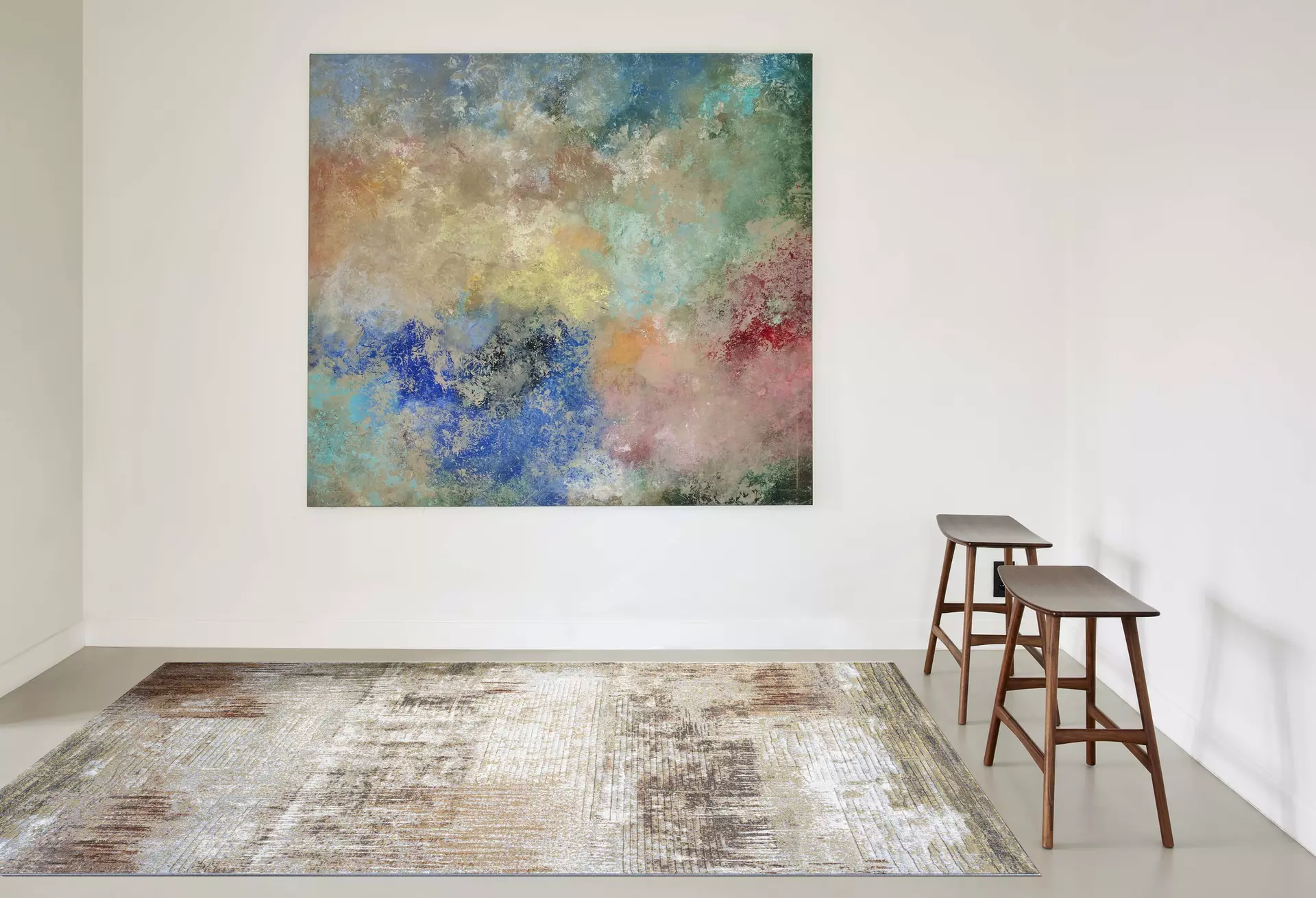 Maschinenwebteppich Argentum Ragolle Textil 200 x 1 x 290 cm