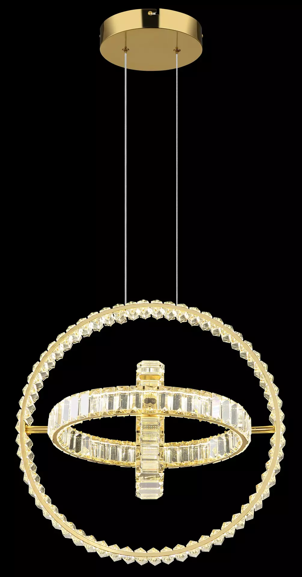 Hängeleuchte NEIL Globo Metall 40 x 130 x 50 cm