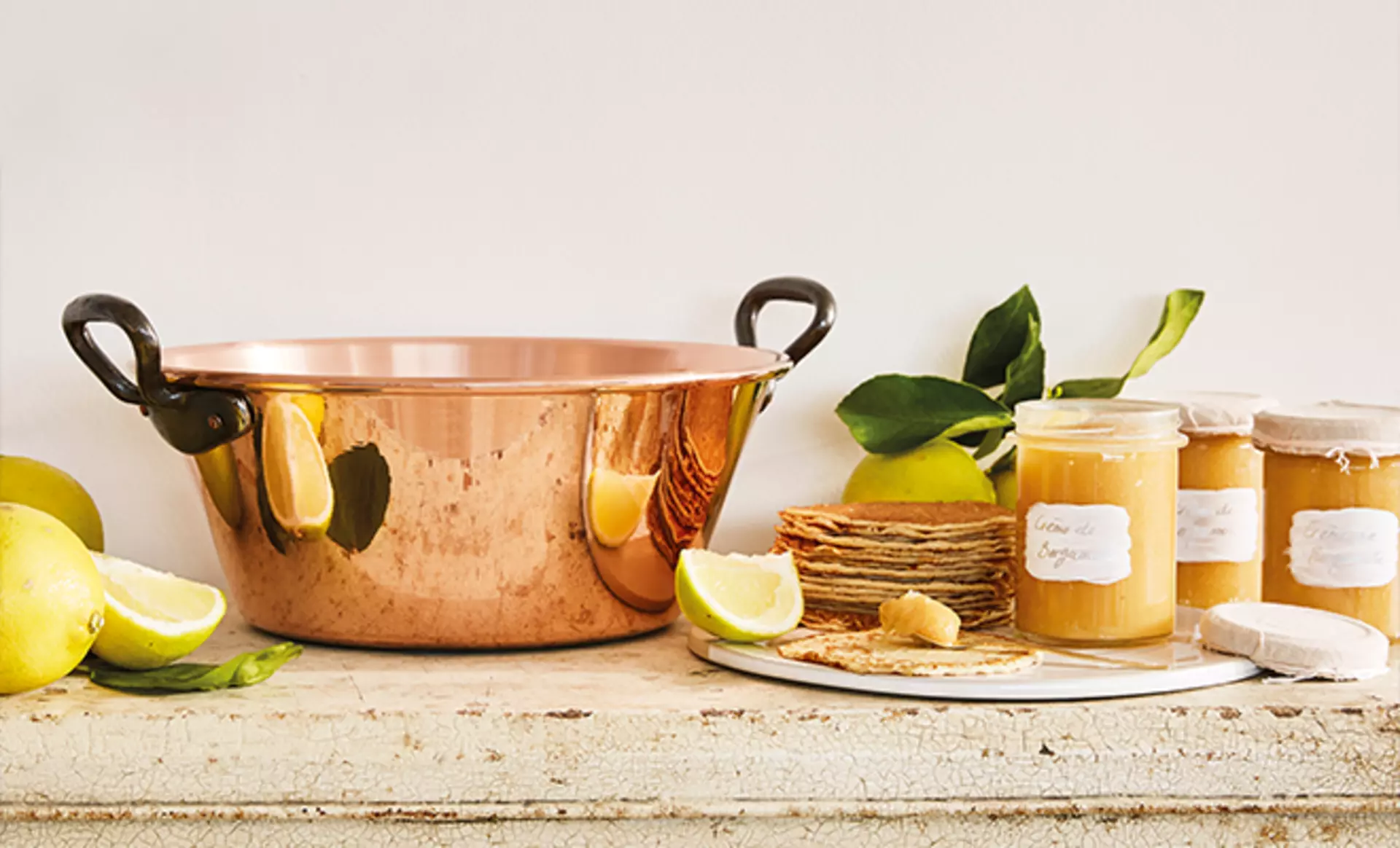 Kupferkessel von Spring zur Marmeladenherstellung