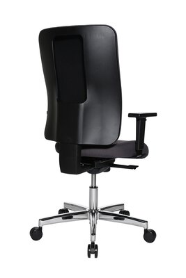 4. Bild von Büro-Drehstuhl Textil schwarz Vito