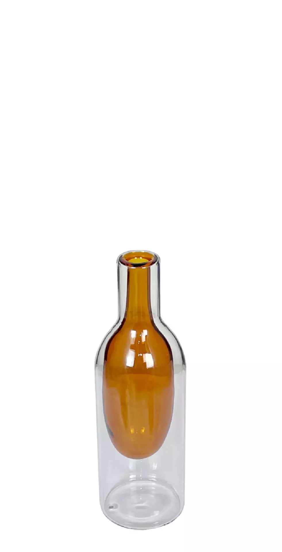 Vase Avona Kaheku Glas 4 x 17 x 4 cm
