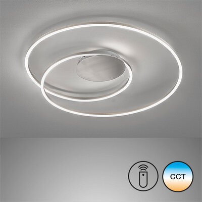 2. Bild von Deckenleuchte LED Fernbedienung silber
